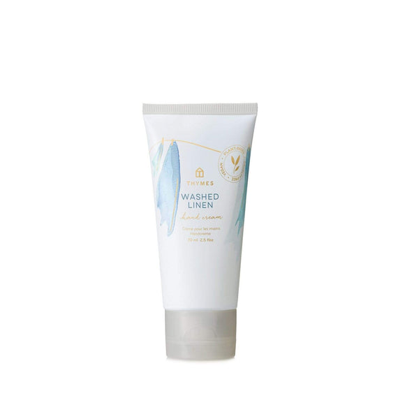 Thymes Washed Linen Hard Working Hand Cream