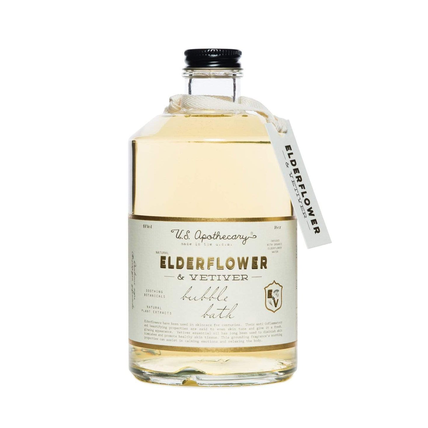 U.S. Apothecary Elderflower Bubble Bath