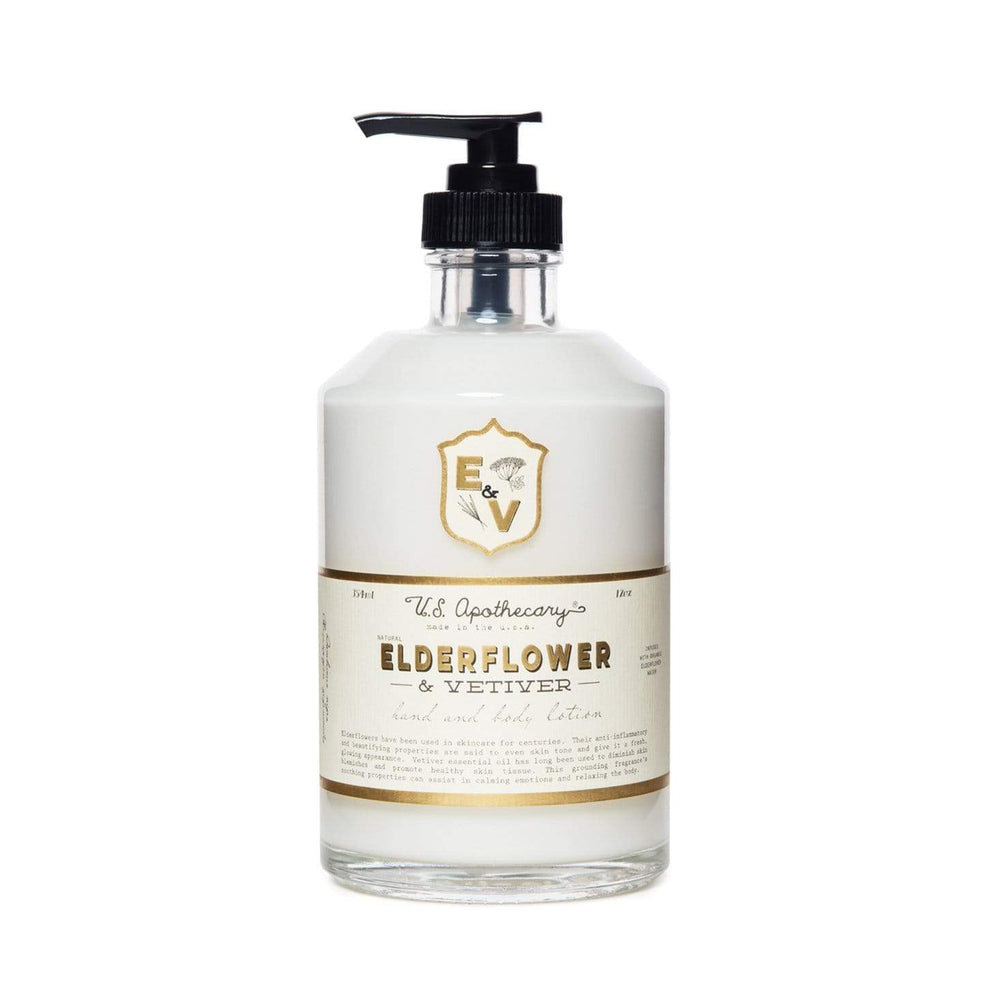 U.S. Apothecary Elderflower Hand & Body Lotion