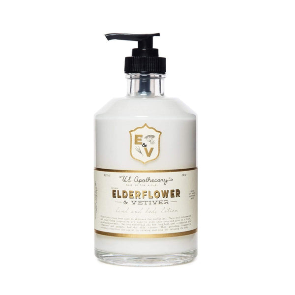 U.S. Apothecary Elderflower Hand & Body Lotion