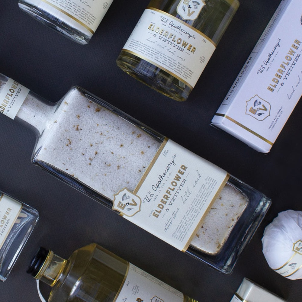 U.S. Apothecary Elderflower Hand & Body Wash