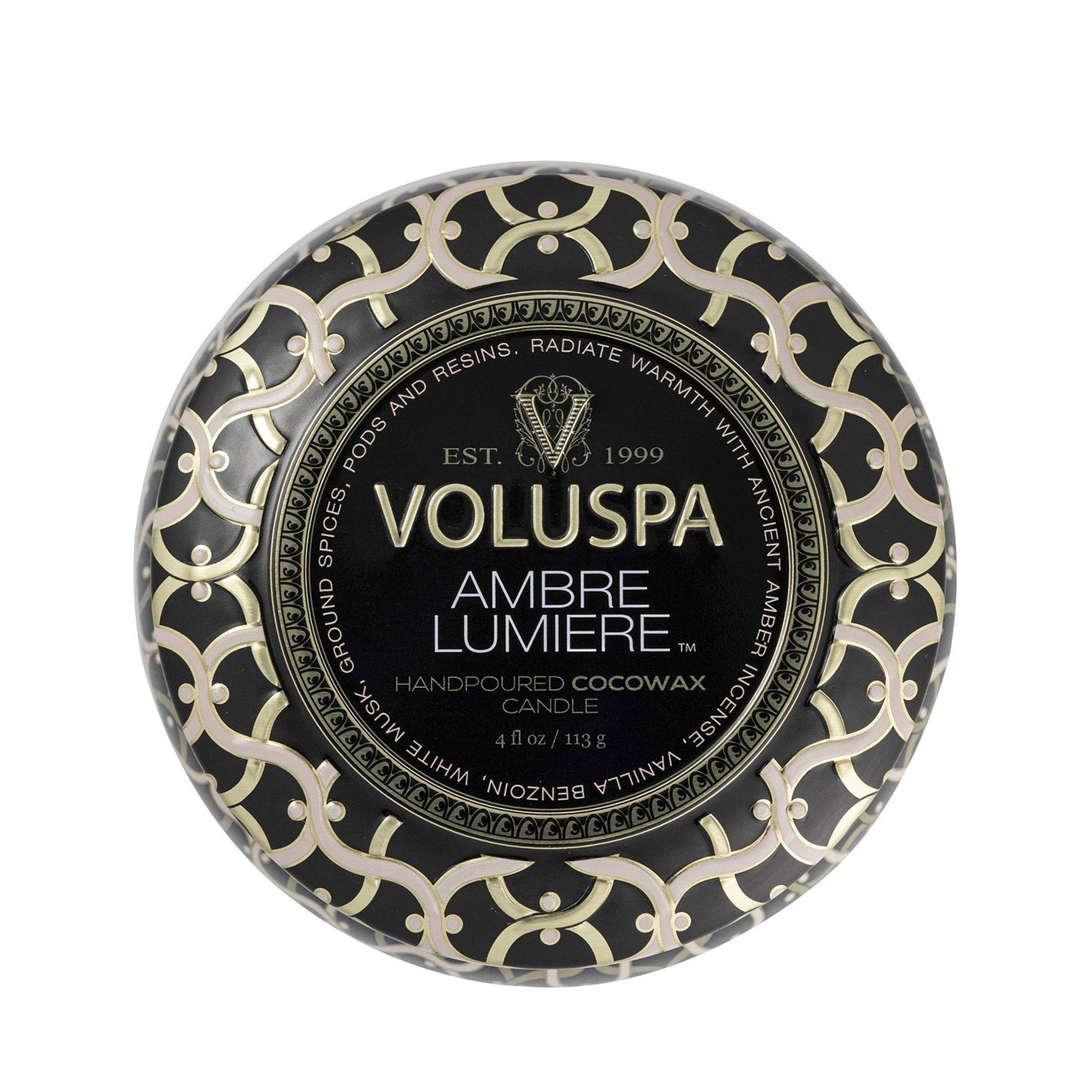 VOLUSPA Ambre Lumiere Decorative Candle
