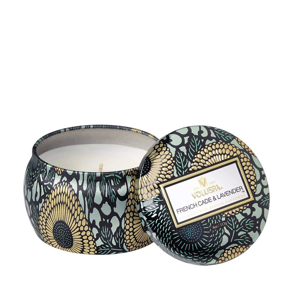 VOLUSPA Decorative Candle Trio - Goji, French Cade, Baltic Amber - Value $75