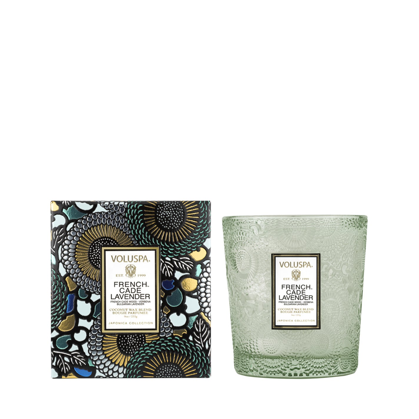 VOLUSPA French Cade & Lavender 60hr Classic Candle