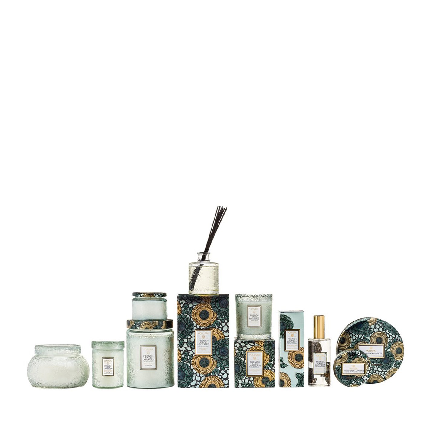 VOLUSPA French Cade & Lavender 60hr Classic Candle