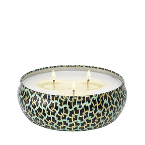 VOLUSPA French Linen 3 Wick Tin Candle