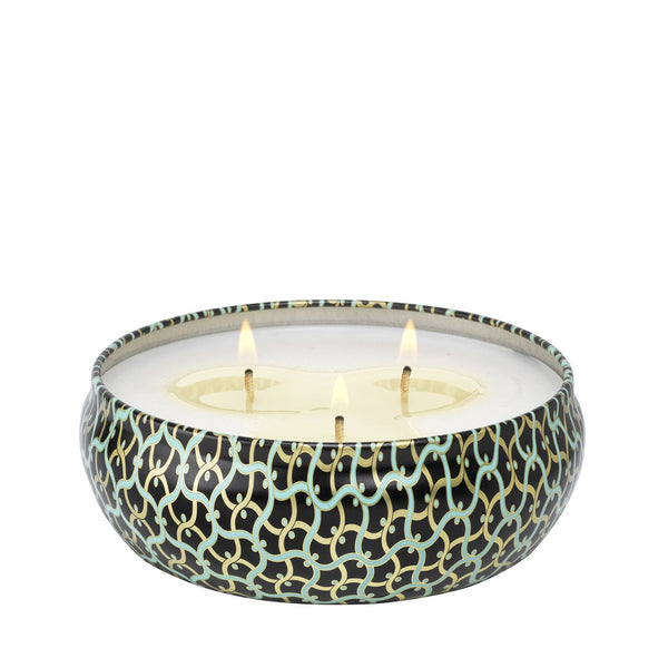 VOLUSPA French Linen 3 Wick Tin Candle