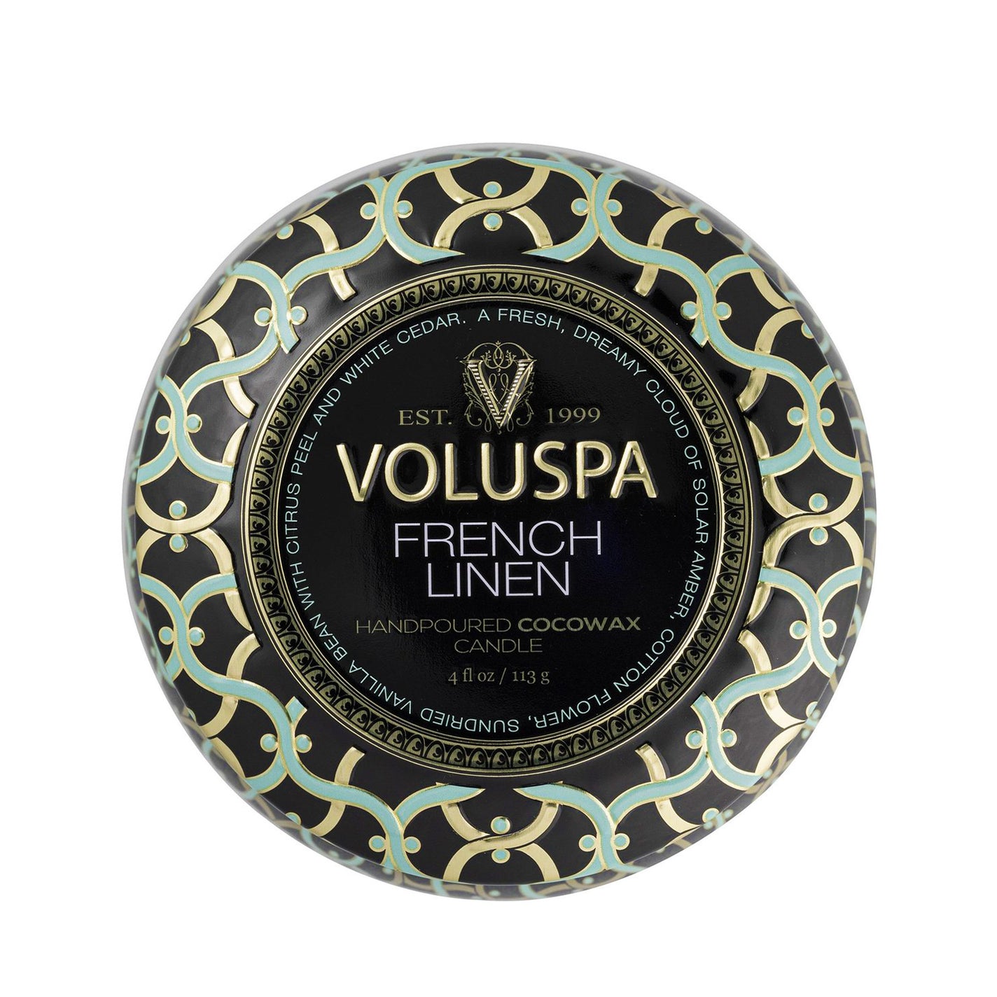 VOLUSPA French Linen Decorative Candle