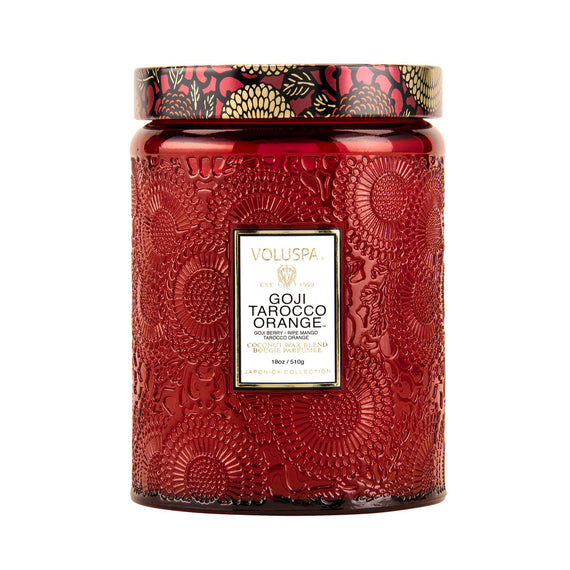 VOLUSPA Goji Tarocco Orange 100hr Candle