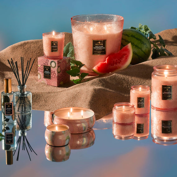 VOLUSPA Kalahari Watermelon 250hr/3.5kg Hearth Candle