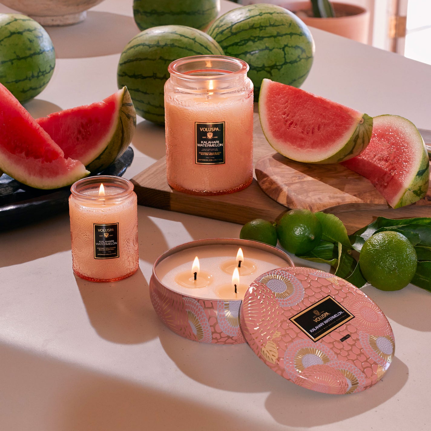 VOLUSPA Kalahari Watermelon 3 Wick Candle