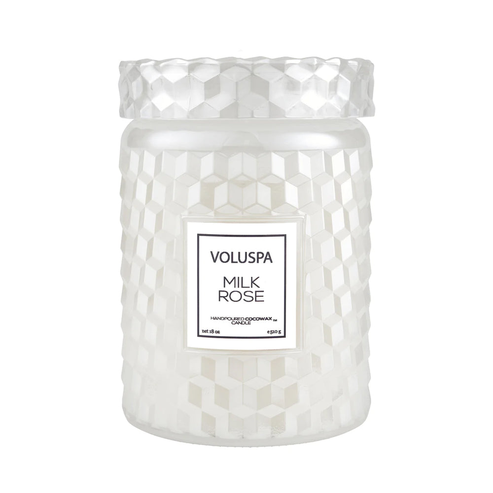 VOLUSPA Milk Rose 100hr Candle