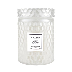VOLUSPA Milk Rose 100hr Candle