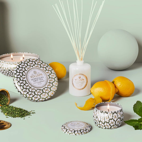 VOLUSPA Moroccan Mint Tea Decorative Candle
