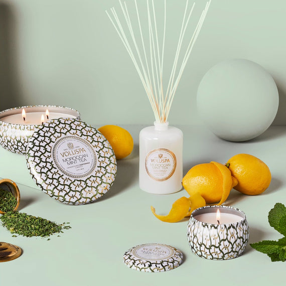 VOLUSPA Moroccan Mint Tea Decorative Candle