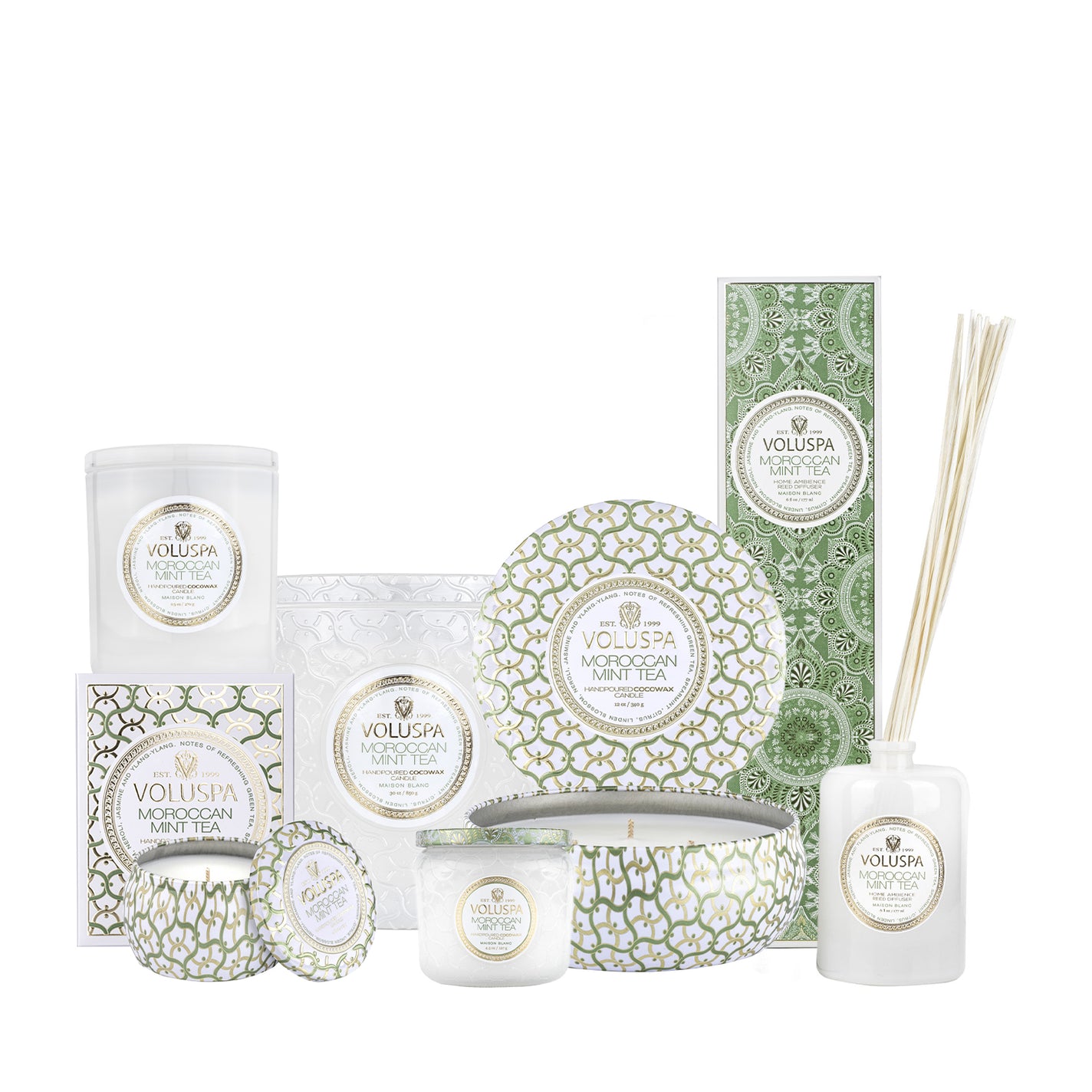 VOLUSPA Moroccan Mint Tea Diffuser