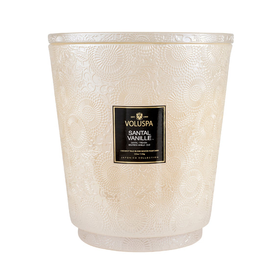 VOLUSPA Santal Vanille 250hr/3.5kg Hearth Candle