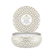 VOLUSPA Suede Blanc 3 Wick Tin Candle
