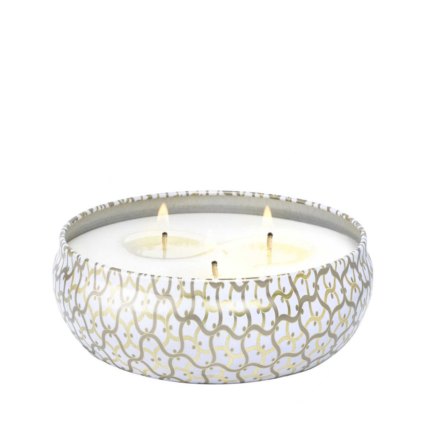 VOLUSPA Suede Blanc 3 Wick Tin Candle