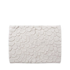 Yoshii Ottaipnu 'Pebble' Bath Mat - Light Grey