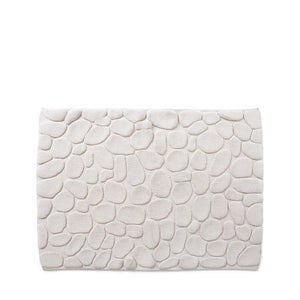 Yoshii Ottaipnu 'Pebble' Bath Mat - Light Grey