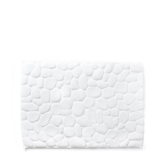 Yoshii Ottaipnu 'Pebble' Bath Mat - White
